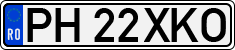 License plate of Romania, Regular plates
