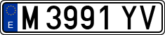 License plates of Spain, 1971 year series