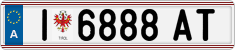 License plate of Austria, Regular plates