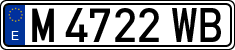 License plates of Spain, 1971 year series