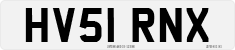 License plate of the United Kingdom, 2001 year system