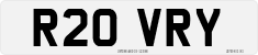 License plate of the United Kingdom, 1983 year system