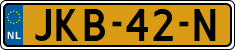 License plate of the Netherlands, Cars