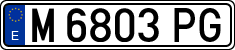 License plates of Spain, 1971 year series
