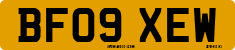 License plate of the United Kingdom, 2001 year system