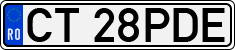 License plate of Romania, Regular plates