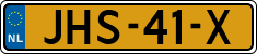 License plate of the Netherlands, Cars