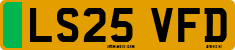License plate of the United Kingdom, 2001 year system