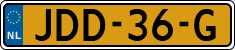 License plate of the Netherlands, Cars