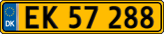 License plate of Denmark, Commercial vehicles