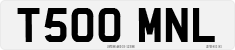 License plate of the United Kingdom, 1983 year system
