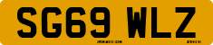 License plate of the United Kingdom, 2001 year system