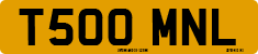 License plate of the United Kingdom, 1983 year system
