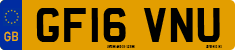 License plate of the United Kingdom, 2001 year system