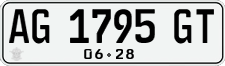 License plate of Indonesia, Regular plates