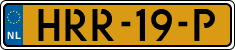 License plate of the Netherlands, Cars