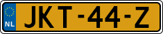 License plate of the Netherlands, Cars