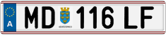 License plate of Austria, Regular plates
