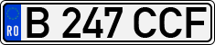 License plate of Romania, Regular plates