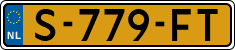 License plate of the Netherlands, Cars