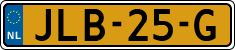 License plate of the Netherlands, Cars