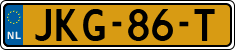 License plate of the Netherlands, Cars