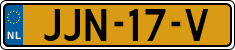 License plate of the Netherlands, Cars