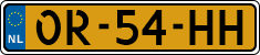 License plate of the Netherlands, Semi-trailers