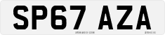 License plate of the United Kingdom, 2001 year system