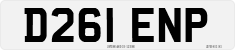 License plate of the United Kingdom, 1983 year system