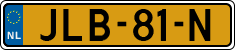 License plate of the Netherlands, Cars