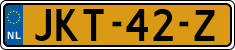License plate of the Netherlands, Cars