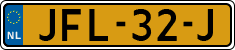 License plate of the Netherlands, Cars