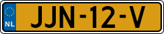 License plate of the Netherlands, Cars