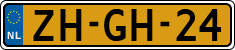 License plate of the Netherlands, Cars
