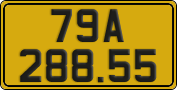 License plate of Vietnam, Commercial vehicles