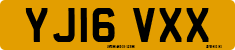 License plate of the United Kingdom, 2001 year system
