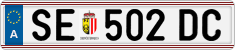 License plate of Austria, Regular plates