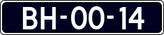 License plate of the Netherlands, Imported oldtimers (commercial vehicles)