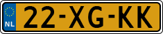 License plate of the Netherlands, Cars