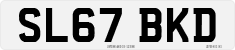 License plate of the United Kingdom, 2001 year system