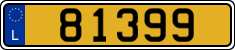 License plate of Luxembourg, Vanity Plates