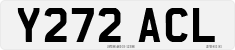 License plate of the United Kingdom, 1983 year system