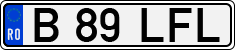 License plate of Romania, Regular plates