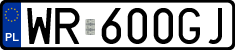 License plates of Poland, Regular car plates