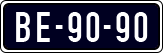 License plate of the Netherlands, Imported oldtimers (commercial vehicles)