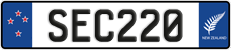 License plate of New Zealand, Vanity Plates