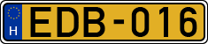 license plates of Hungary, Commercial vehicles (1990)