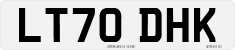 License plate of the United Kingdom, 2001 year system