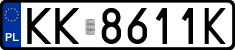 License plates of Poland, Regular car plates